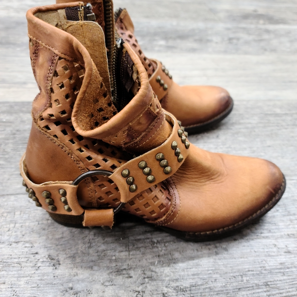 Genuine Leather Ankle Boots